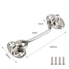 2pcs Hook and Eye Latch, 4 Inch Eye Latch, Gate