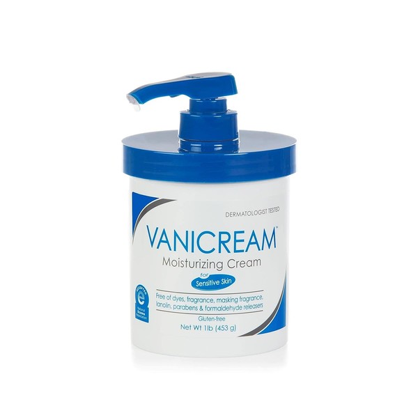 Vanicream Moisturizing Skin Cream with Pump Dispenser,Moisturizer for Those with