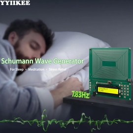7.83Hz Schumann Resonance Generator | Adjustable Frequency 0.01Hz~200KHz Ultra-Low Frequency Sine Wave Generator for Sleep, Meditation, Stress Relief USB & DC Powered Compact & Portable