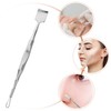 IWOWHERO Stainless Steel Blackhead Scraper Tool Dual-end Pimple Extractor for