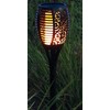 FHS Solar Garden Torch with 72 LED Flame Effect, Plastic,