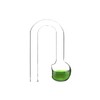 IAFVKAI Glass CO2 Drop Checker Aquarium Hang On CO2 Monitor