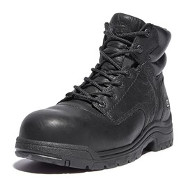 Timberland PRO Men's Titan 6 Inch Composite Safety Toe Industrial Work Boot, Black-2024 New, 9.5