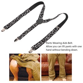 Pants Aid Tool and Pants Assist for Elderly and Senior, Adjustable Pants Wearing Belt Aids Pants Dressing Aids Pants Dressing Puller for Limited Mobility and Pregnant(Note)