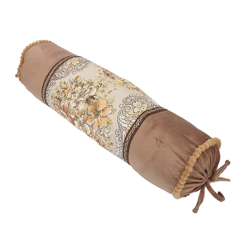 Foot Massage Cylinder Pillow Detachable Soft Foot Embroidery Cylinder Pillow