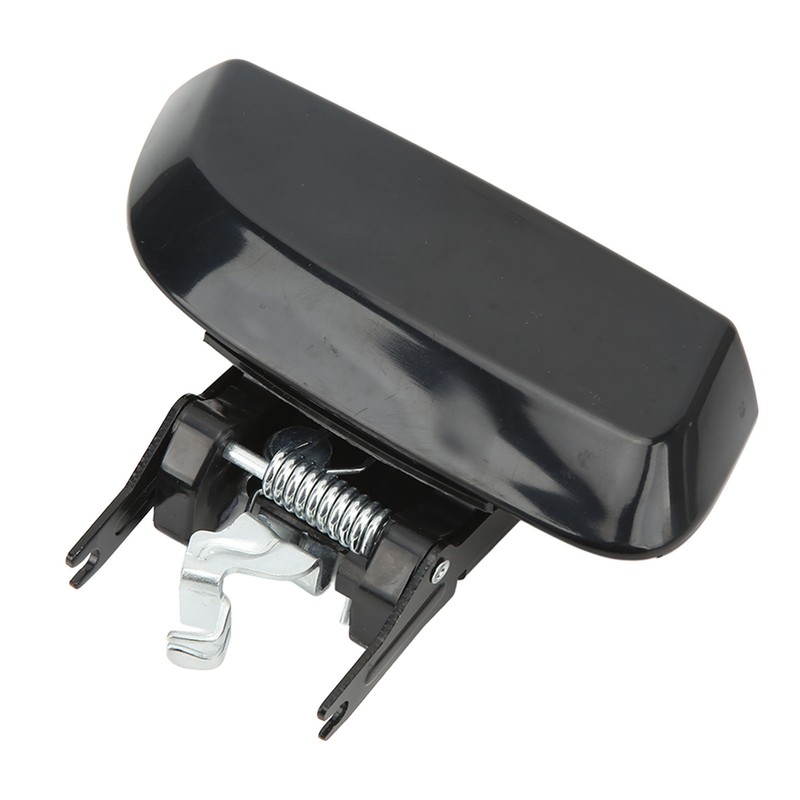 Car Rear Outer Exterior Door Handle Black ABS Replacement for