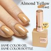 Double Rhythm 0.50 OZ Translucent Gel Polish Same Color Same