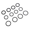 24PCS Adjustable Pushrods Cover Kit 0928 0023 Chrome Push Rod