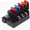 FELTECHELECTR 1set Automotive Way Configuration Fuse Block Holder for Cars