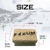 ZUWMax Ski/Snowboard Natural Polishing Cork, Eco-Friendly, Buffs Wax, Boosts Speed