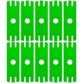 8TEN Edger Blade 8" x 2.5" Compatible with Ryobi Echo Stihl Maruyama Husqvarna 1 Inch Center Hole (10 Pack)