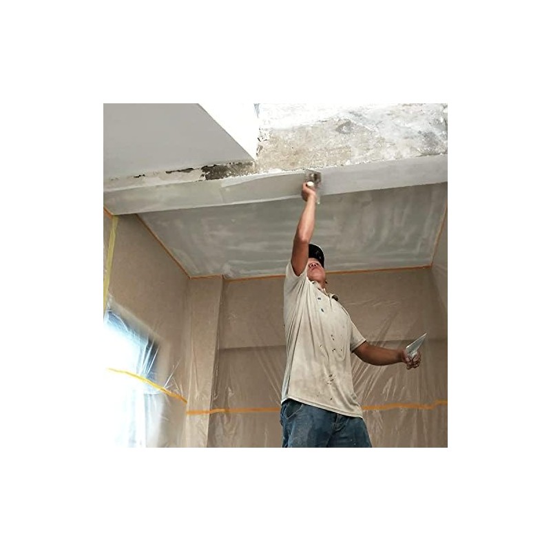 LLPT Tape and Drape Pre-Taped Masking Film 25.6”(Unfolded) x 66