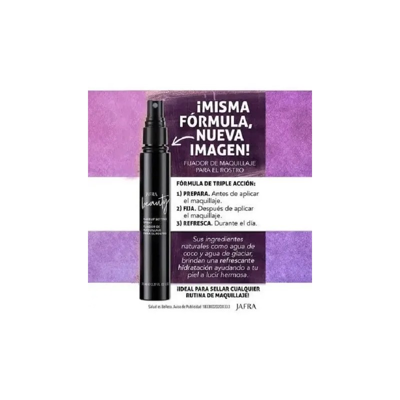 Jafra Fijador De Maquillaje Para El Rostro