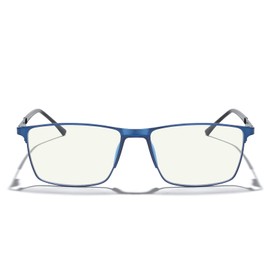 MERRY'S Reading Glasses - Fashion Blue Light Blocking Glasses Metal Frame Spring Hinge Readers for Men Eyeglasses