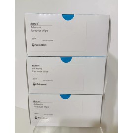 Coloplast 3 BOXES Qty 90 Coloplast 120115 Brava Adhesive Remover Wipes Exp. 2027