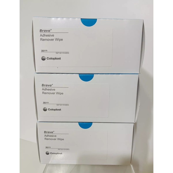 Coloplast 3 BOXES Qty 90 Coloplast 120115 Brava Adhesive Remover