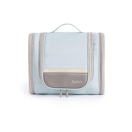 CHANXIUZAI Ladies' Makeup Bag, a Hanging Large Capacity Travel Makeup Bag That is Waterproof, Easy to Maintain, and Suitable for Daily Life Such as Work and Travel (Blue)