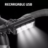 REDLIZARD Luces para Bicicleta, Lampara Led Bicicleta, Ultra Potente Brillante