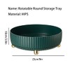 Rotating Storage Rack, Rotating Spice Shelf Organizer Turntable, Multi-functional Spice