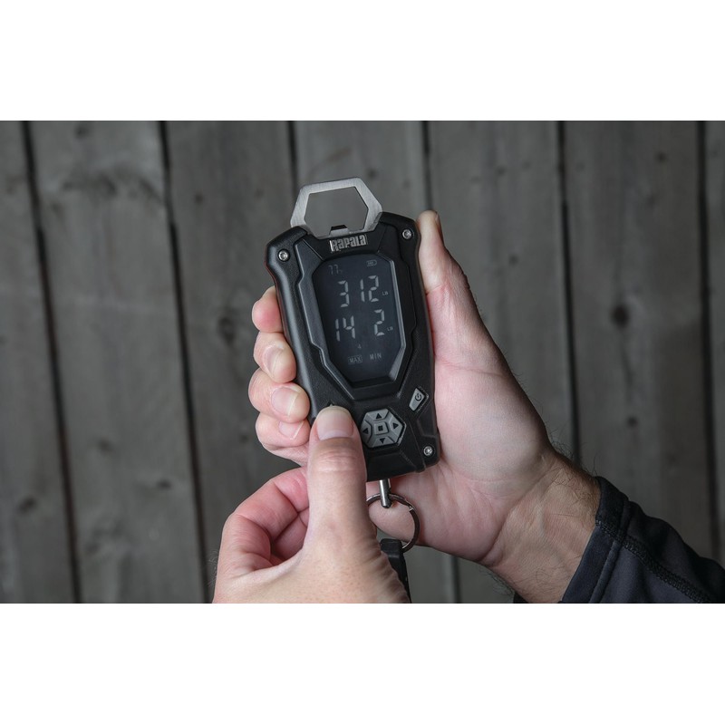 Rapala RHCDS50 High Contrast Digital Scale ,Black, 50 lbs.