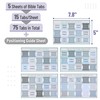 Mr. Pen- Bible Tabs, 75 Tabs, Laminated Bible Tabs for