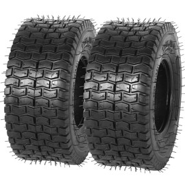 AR-PRO (2-Pack) 13X6.50-6 Lawn Mower Tires, Replacement 13X6.5-6 Smooth Tractor Turf Tire, 4 Ply Lawn Mower Tire Tubeless 480lbs Load Capacity, Fit for Most Riding Mower, Lawn Garden Tractors
