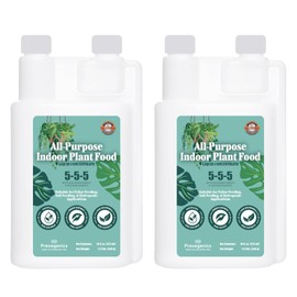 Prevegenics All-Purpose Indoor Plant Food | (2 Pack (16 fl. oz.)) | All-Natural, Odorless, Soil Feeding, Foliar Feeding, or Hydroponic Applications (2 Pack (16 fl. oz.))