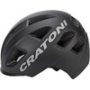 Cratoni Unisex – Erwachsene C-pure (City) Fahrradhelm, Schwarz, Einheitsgröße
