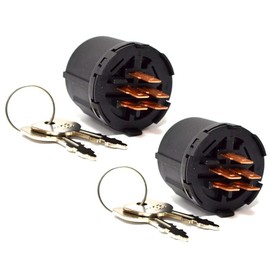 LEFITPA 2 Pack Replacement 723534 Key Ignition Switch for AYP 140399 144921 154855 163088 178744 Riding Mowers for Husqvarna 532140399 532144921 532145499 532154855 532158913 532163088 Models