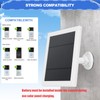 Solar Charger for Ring Doorbell, 5W 12V Solar Panel Pefect