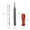 Halbeira Chainsaw Depth Gauge with Flat File,Universal Chainsaw Chain Guide