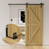 TSMST Adjustable Floor Guide Wall/Door Bottom Guide Sliding Barn Door