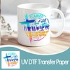 Elewins UV DTF Stickers - 12 Sheets Christian Quotes Cross