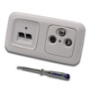 BUSCH JÄGER Complete Set Reflex SI Alpine White - UAE