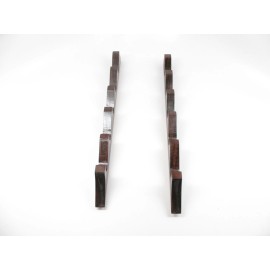 Unbranded Hanging Shinobue Flute Stand Chinese Korean Japanese Bamboo Holds 5 Flutes #970