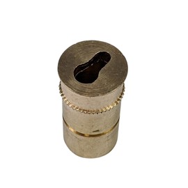 ALLSAFE Safety Net Brass Keyhole Anchors – 0.73 Size (Qty 10) – Best for Older Core Bits, Secure Fit with Cone Head Clips, Brass Anchors for Safety Net Covers, Spa Decks, and Inground Applications