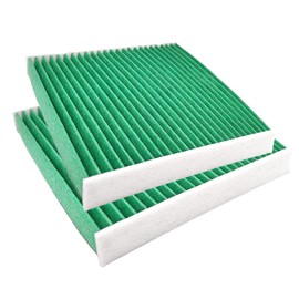 Toyota 80 Series Noah/Voxy/Esquire/Harrier Air Conditioner Filter Prius 50 Series Alphard/Vellfire 30 Series 5 Layer Construction with Activated Carbon Replacement Filter Compatible Model Number