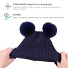 JANGANNSA Cute Knitted Boys Girls Christmas Beanie Warm Earflap Winter