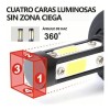 Kit De Faros Delanteros De 4 Lados 9007 H4 Led