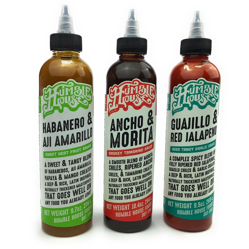 Humble House Sauce Variety Pack 9.7 oz (Pack of 3)