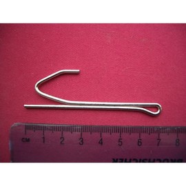 Deep Pinch Pleat End Curtain Hooks, Long Neck Style (Pack of 15)