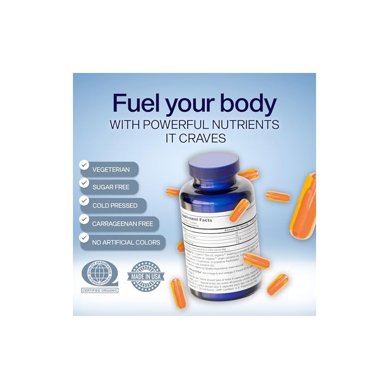 Yes Parent Essential Oils ULTIMATE EFAs 120 Capsules, Based On