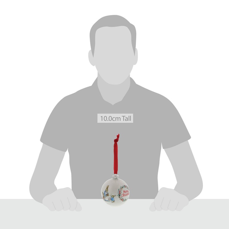 Beatrix Potter Peter Rabbit Christmas Bauble Christmas Decorations