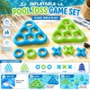 Inflatable Pool Toss Game Set for Family Fun – Floating
