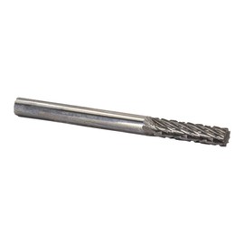 Drill America SA-43 Carbide Burr/Rotary File Cylindrical Double Cut for Die Grinder 1/8" Dia. x 9/16" Cut Length with 1/8" Shank and 1-1/2" Overall Length, DUL Series