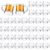 ZZYFGH Mini Beer Mugs, 1 Oz Clear Plastic Shot Glasses