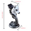 Fengtaike - Soporte decorativo para bola de cabeza de lobo