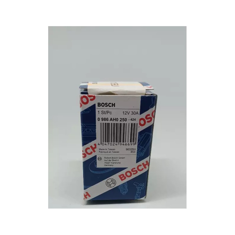 BOSCH 0 986 AHO 250 12V 30A MULTIPURPOSE RELAY