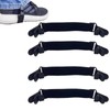 IMWECA 4 Packs Elastic Adjustable Stirrups Leg Straps Boot Straps