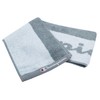 Champion 5065003300 Scarf Towel, Two-Tone Logo, Gray